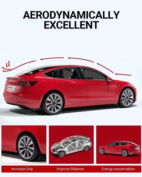 Китай AC-S0011 СПОЙЛЕР TESLA MODEL 3 CARBON