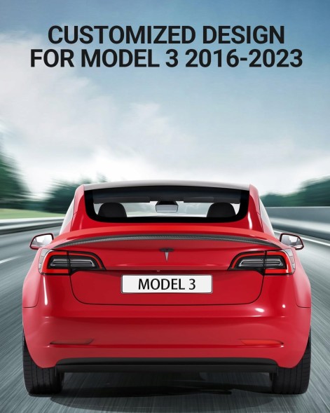 Китай AC-S0011 СПОЙЛЕР TESLA MODEL 3 CARBON