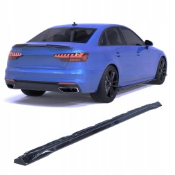 Proteile ASS007 ПОРОГИ БОКОВІ AERO НАКЛАДКИ ДЛЯ AUDI A4 S-LINE S4 B9 19+