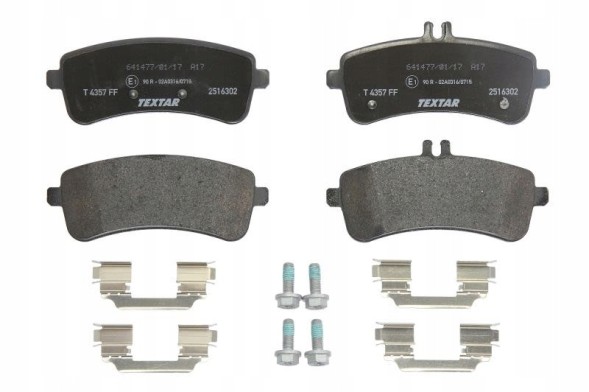 Textar 2516302 Гальмівні колодки textar 2516302