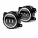 JGD ATTACK JGD-JL-FL Галогенні фари 4" HALO з поворотником – Full LED для JEEP WRANGLER JK JL 2007-2026