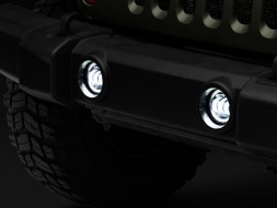 JGD ATTACK JGD-JL-FL Галогенні фари 4" HALO з поворотником – Full LED для JEEP WRANGLER JK JL 2007-2026