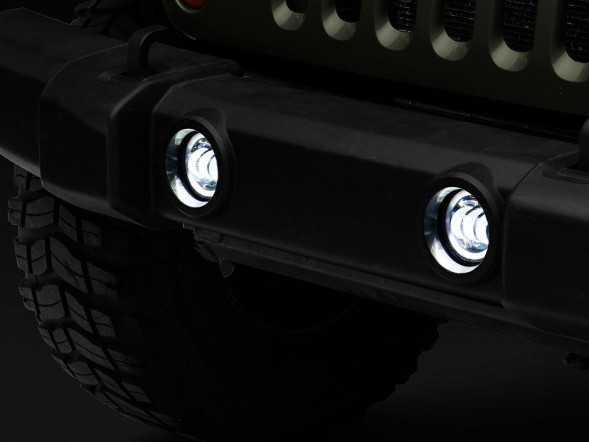 JGD ATTACK JGD-JL-FL Галогенні фари 4" HALO з поворотником – Full LED для JEEP WRANGLER JK JL 2007-2026