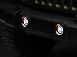 JGD ATTACK JGD-JL-FL Галогенні фари 4" HALO з поворотником – Full LED для JEEP WRANGLER JK JL 2007-2026