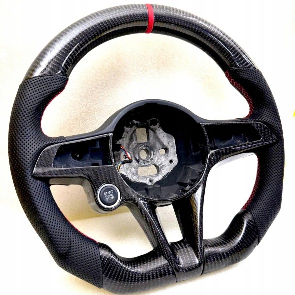 Carbon 5905049714695 Карбонове кермо Alfa Romeo Stelvio Gulia