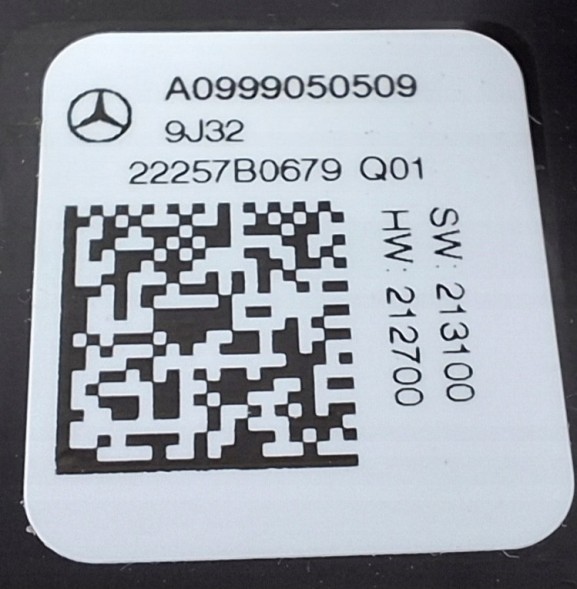 Mercedes-Benz OE Кнопки на кермі Mercedes-Benz A0999050509