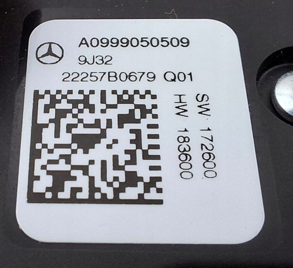Mercedes-Benz OE Кнопки на кермі Mercedes-Benz A0999050509