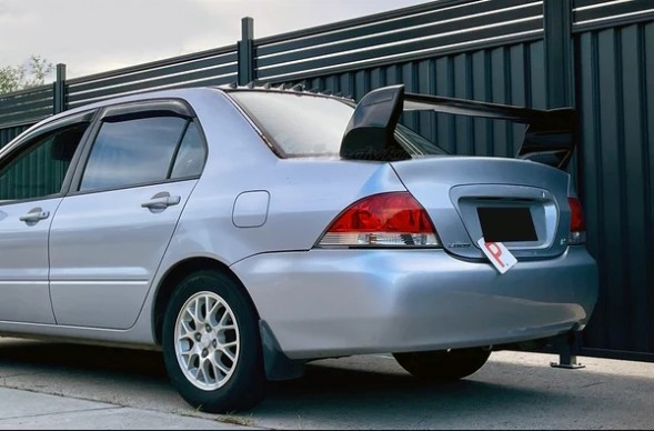 FP FPSPMTSBEVII Спойлер елерона Mitsubishi Lancer VII VII IX, малюнок EVO, ABS