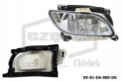 DX 05-01-DA-085-DX Галоген протитуманний лампа daf xf 106 права * 1835887