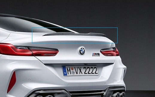 BMW OE Задній спойлер карбон M Performance BMW M8 F91 F92 BMW OE 51628083397