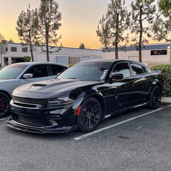 Китай JGD-CHAR20-CSWB Спойлер на бампер DODGE CHARGER 2020-2022 Wide Body