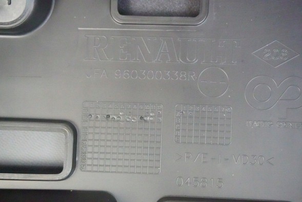 Renault OE 960300338R 960307618R 960307618RM SCENIC IV 4 СПОЙЛЕР ЛЬОТОК НАКЛАДКА ЛЮКА БАГАЖНИКА ЗАПОНКИ ОРИГІНАЛ