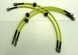 Pizza Brakes Przewody hamulcowe w oplocie Ford Focus Mk2 Гальмівні дроти в обплетенні Ford Focus Mk2