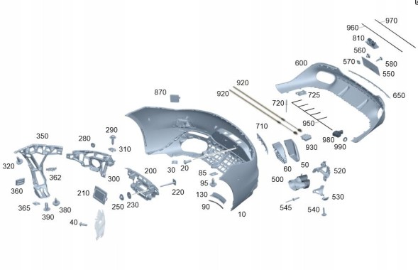 Mercedes-Benz OE A2239051800 ДАТЧИК ЗАСЛІНКИ БАГАЖНИКА MERCEDES БАГАТО МОДЕЛЕЙ