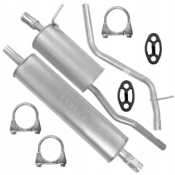 Ferroz ADMT-W2F2A0E Глушник комплект dacia duster 2wd 1 i 10-18 1.6