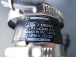 Ford OE F1F1-6C646-AG JT4E-9U465-AA D7A-97479-CC Ford Kuga II MK2 1.5 Ecoboost Rura Przewód Wąż Czujnik Intercoolera Ford Kuga II MK2 1.5 Ecoboost Труба Шланговий шнур Датчик інтеркулера