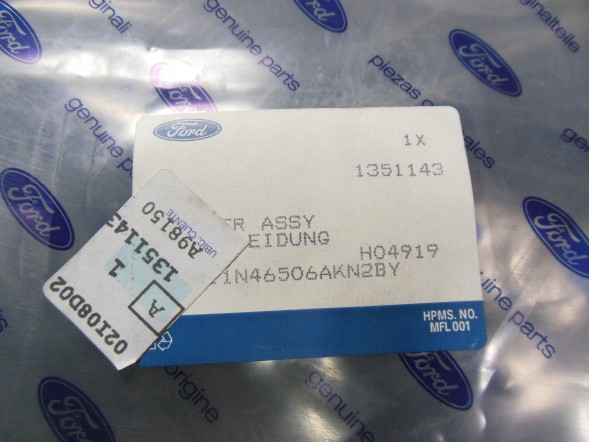 Ford OE Задня полиця Ford Fusion OE 1351143