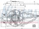 Nissens 85150 Вентилятор холод.З корпусом
