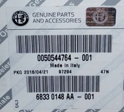 Alfa Romeo OE ОРИГІНАЛ ALFA AIRBAG AIRBAG 50544764 GIULIA