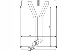Nissens NIS77501/RS3 Nissens обігрівач 6333006 60836048 83006048 для автомобіля