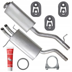 Ferroz ADFZ-I0I91D6M7E4V7J1 Комплект глушників mercedes c180 c200 c230 w203 s203 1.8 2.0 00-07 седан універсал