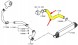 Turboair 1505A56810 MITSUBISHI OUTLANDER 2.2 DID TURBO PIPE ШЛАНГ