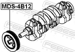 MDS 4B12 FEBEST Шків