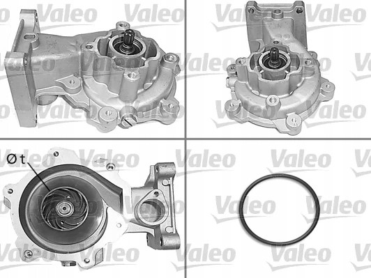 Valeo 506693 506693/Вал водяний насос ford valeo