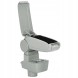 VidaXL G10119184 Регульований підлокітник з відділенням для зберігання речей до Ford Fiesta (2009), сірий