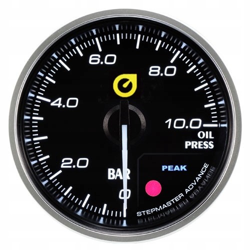Auto Gauge 355OP-60-WP Новий Auto Gauge тиску масла 60 мм жовтий