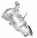 CHINA 699-0911 Каталізатор opel mokka 1.4 turbo 140 к.С. Керамічна заміна