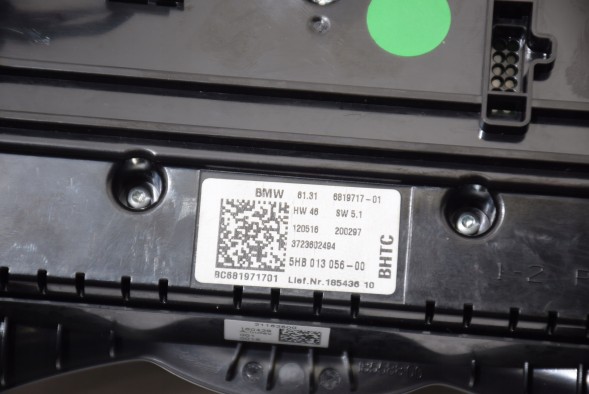 Mini OE 6819717 MINI MINI F57 F55 F56 ПАНЕЛЬ КЕРУВАННЯ КОНДИЦІОНЕР ПІДІГРІВ СИДІНЬ