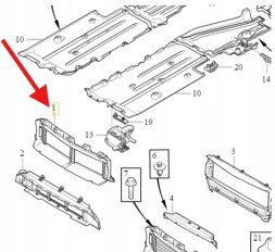 Volvo OE 31455417 Верхнє повітряне кермо volvo ex40 xc40 2018- oe 31455417