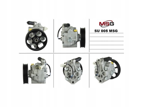 MSG SU005 Насос гідропідсилювача Subaru Legacy 03-09 Forester 02-08 08-13 Вечірка 00-07