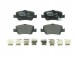 Китай 0 986 494 651 + 0 986 479 519 TOYOTA COROLLA E15 Гальмівні колодки дискові задні Bosch TOYOTA COROLLA E15 X