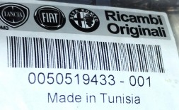 Alfa Romeo OE 50519433 Шнур кондиціонування повітря alfa romeo 159 1,8tbi 10-11 ory 50519433