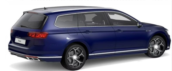 Китай a1663822 Шторка багажника VW Passat B8 чорна 2014-2023