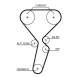K035501XS GATES Комплект газорозподільчого механізму