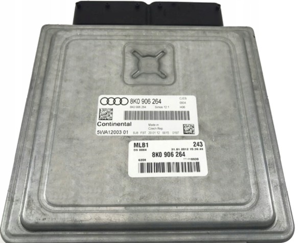 Continental 8K0906264 5WA12003 01.1.8 КОМП'ЮТЕР ECU AUDI A4 A5 1.8TFSI 8K0906264 5WA12003 01 ЧІБ