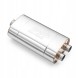 RM Motors E004/63/400 Глушник еліптичний Е004 довжина 400мм, без перекачування, впускний 63,5мм