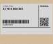 BMW OE 34106884345 6884345 ( INTRAD ) Додаткова вага BMW 5 G30 G30 LCI G31 G31 LCI 6 G32 GT G32 GT LCI 7 G11