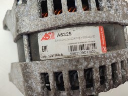 AS A6325 Генератор змінного струму JEEP CHEROKEE LIBERTY KK 3.7 V6 ECG 160A