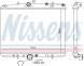 63705A NISSENS Радіатор системи охолодження
