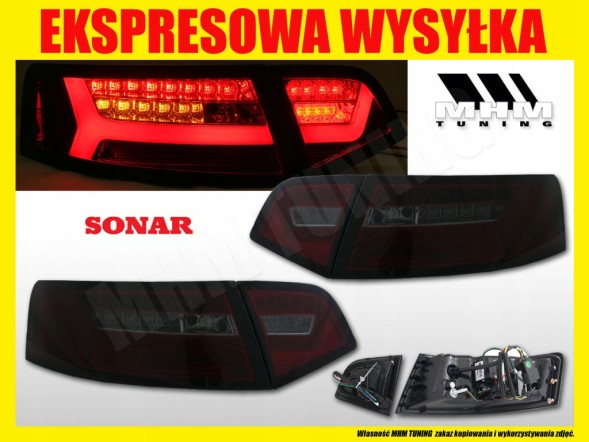 Sonar LDAUF3 mhm Комплект задніх ліхтарів Led Bar Neon Dynamic Diodes Tuning Audi a6 C6 4f Lift 08-11