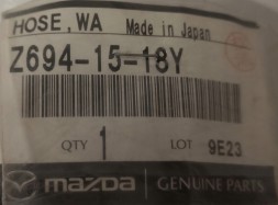 Mazda OE Шланг еластичний подачі води Mazda 3 BL Z6941518Y