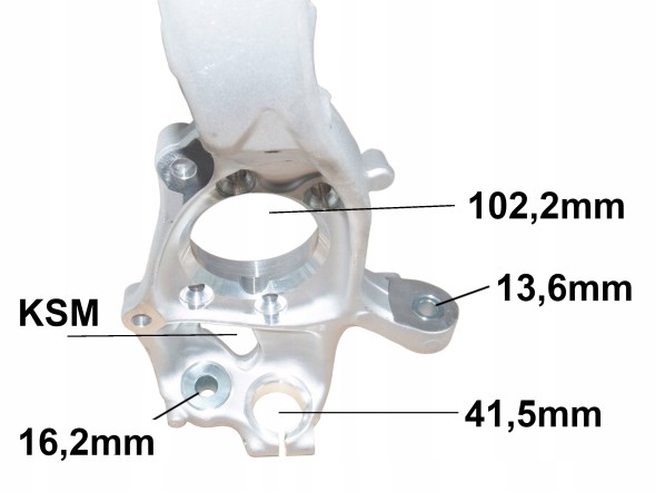 Китай 8K0407253T_srl ВТУЛКА СТАБІЛІЗАТОРА AUDI A4 A5 Q5 2007-2017 ПЕРЕДНЯ ЛІВА KSM 13,6/16,2мм