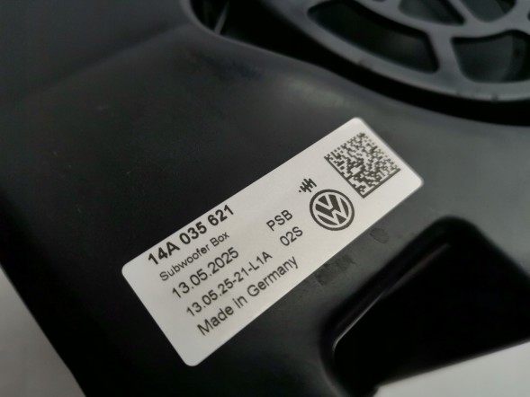 Volkswagen OE 14A035621, DWP531706OE Сабвуфер динамік басів низькочастотний VW ID.7 ID7 14A035621