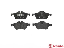 P06030 BREMBO Комплект гальмівних колодок з 4 шт дисків