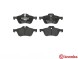 P06030 BREMBO Комплект гальмівних колодок з 4 шт дисків