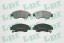 05P558 LPR Комплект гальмівних колодок з 4 шт дисків